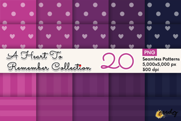 A Heart to Remember Collection Patterns