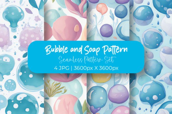 Abstract Soap Bubble Patterns