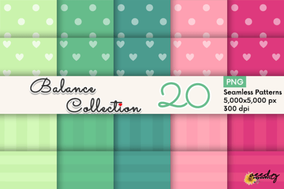 Balance Collection Patterns Set: A Strategic Resource for Creative and Business Projects