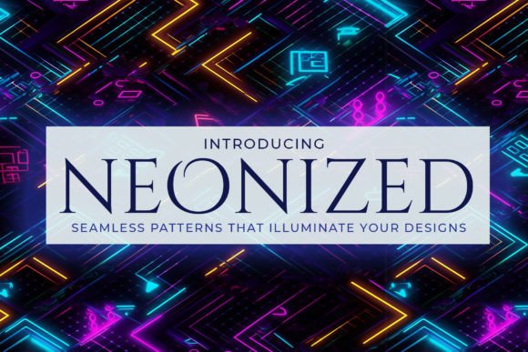 Neonized - Seamless Neon Patterns