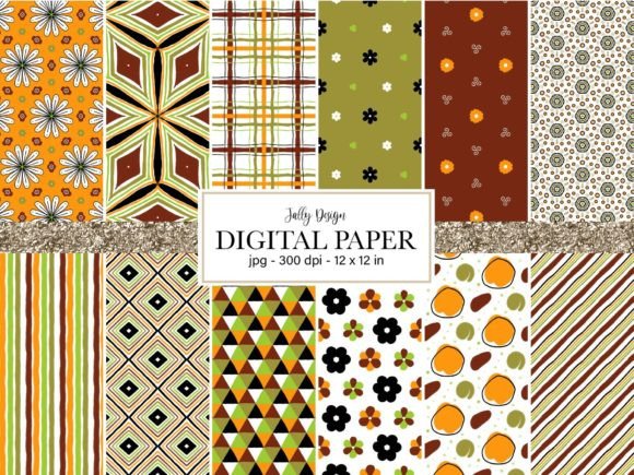 Revolutionizing Design with Fall Patterns Digital Paper