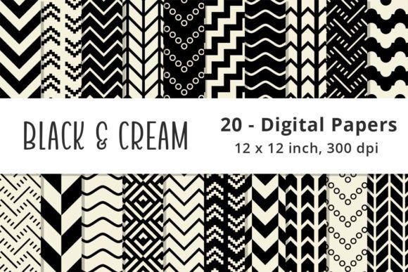 Seamless Black Cream Chevron Patterns: A Strategic Tool for Design and Creativity