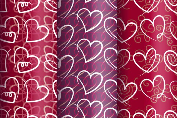 Seamless Hearts Patterns: A Creative Resource for Designers and Enthusiasts