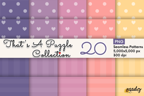 That’s a Puzzle Collection Patterns Set: A Creative Resource for Designers and Makers